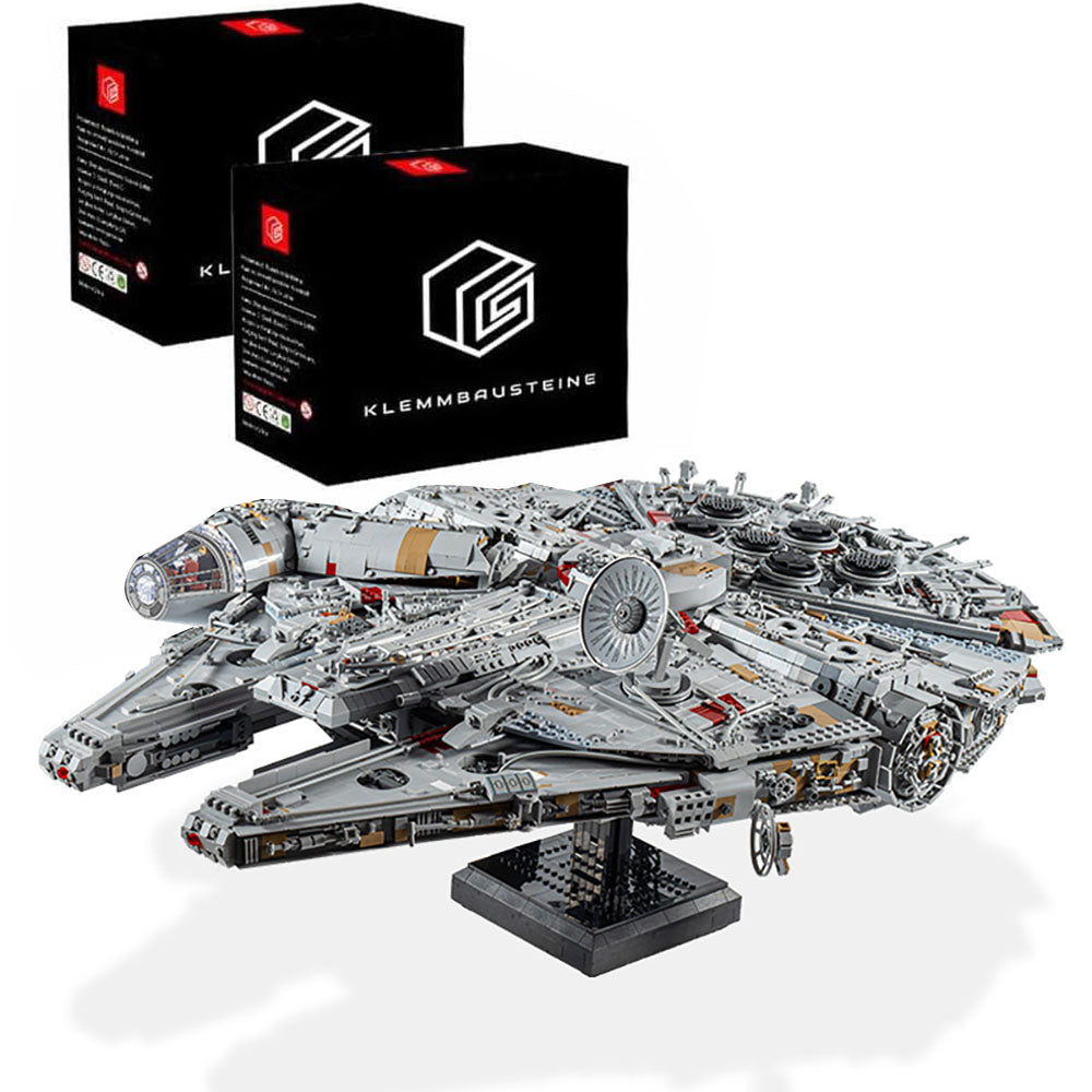 Raumschiff für Lego Star Wars Millennium Falcon Mark II, 11230+ Teile Raumschiff Modell Klemmbausteine Bauset Kompatibel mit Lego Star Wars