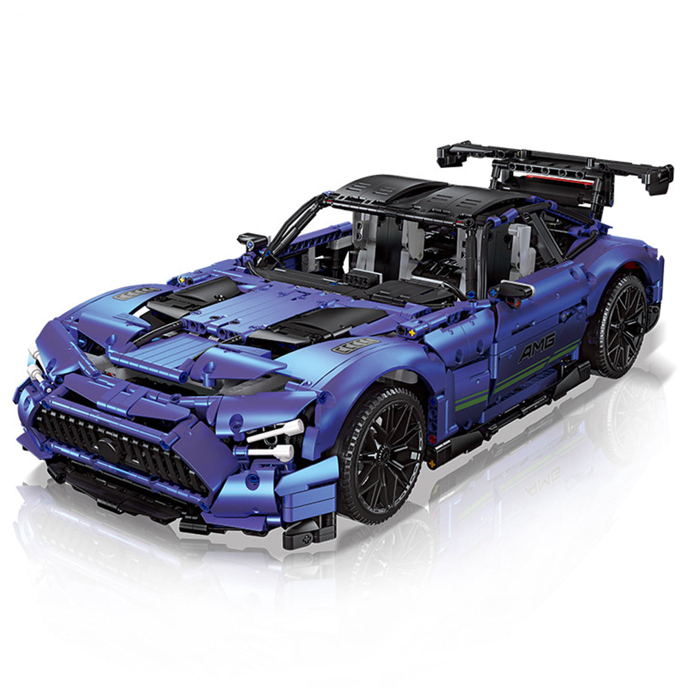 Technik Auto für AMG GT Supercar, Technik Rennauto KIemmbausteine, Maßstab 1: 9 Modell, 2886 Teile J92025 Bausatz