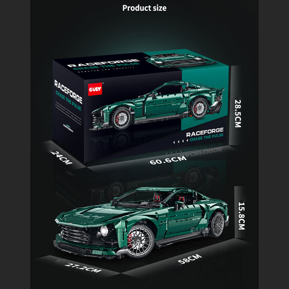 ASTON MARTIN VALOUR, G-10662, MOC HYPERCAR KIemmbausteine (3828 Teile)