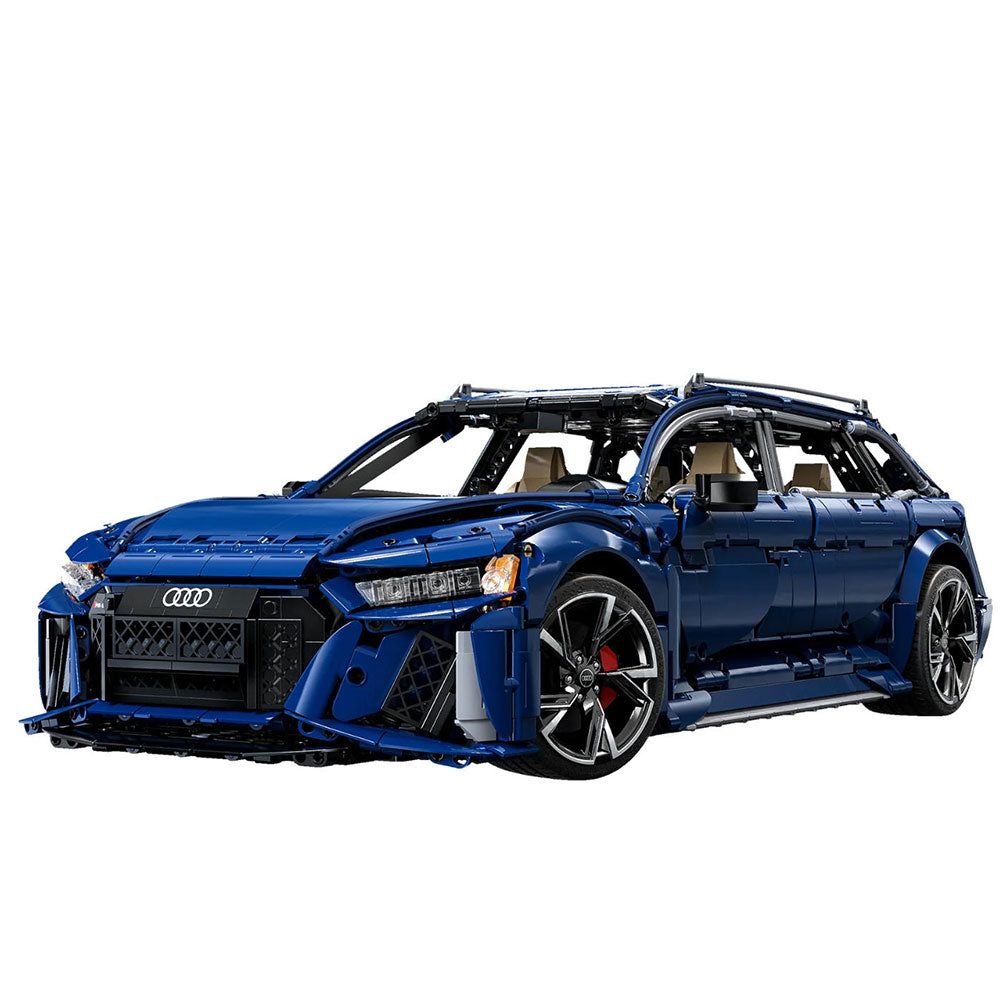 AUDI RS6 AVANT, CADA C61515W, MOC Auto KIemmbausteine (4663 Teile)