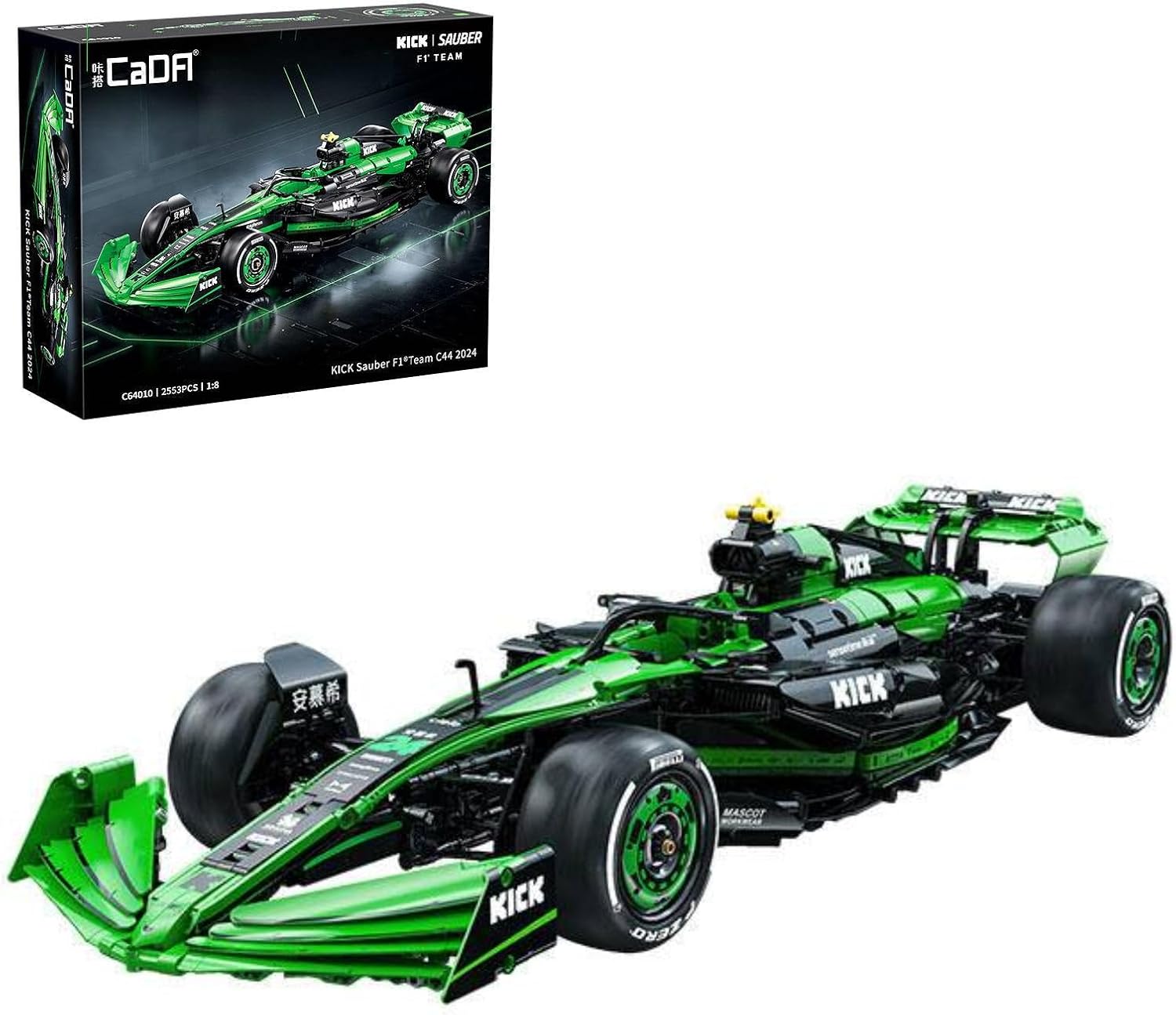 CADA C64010W KlCK Sauber F1 Team C44 2024 Rennauto