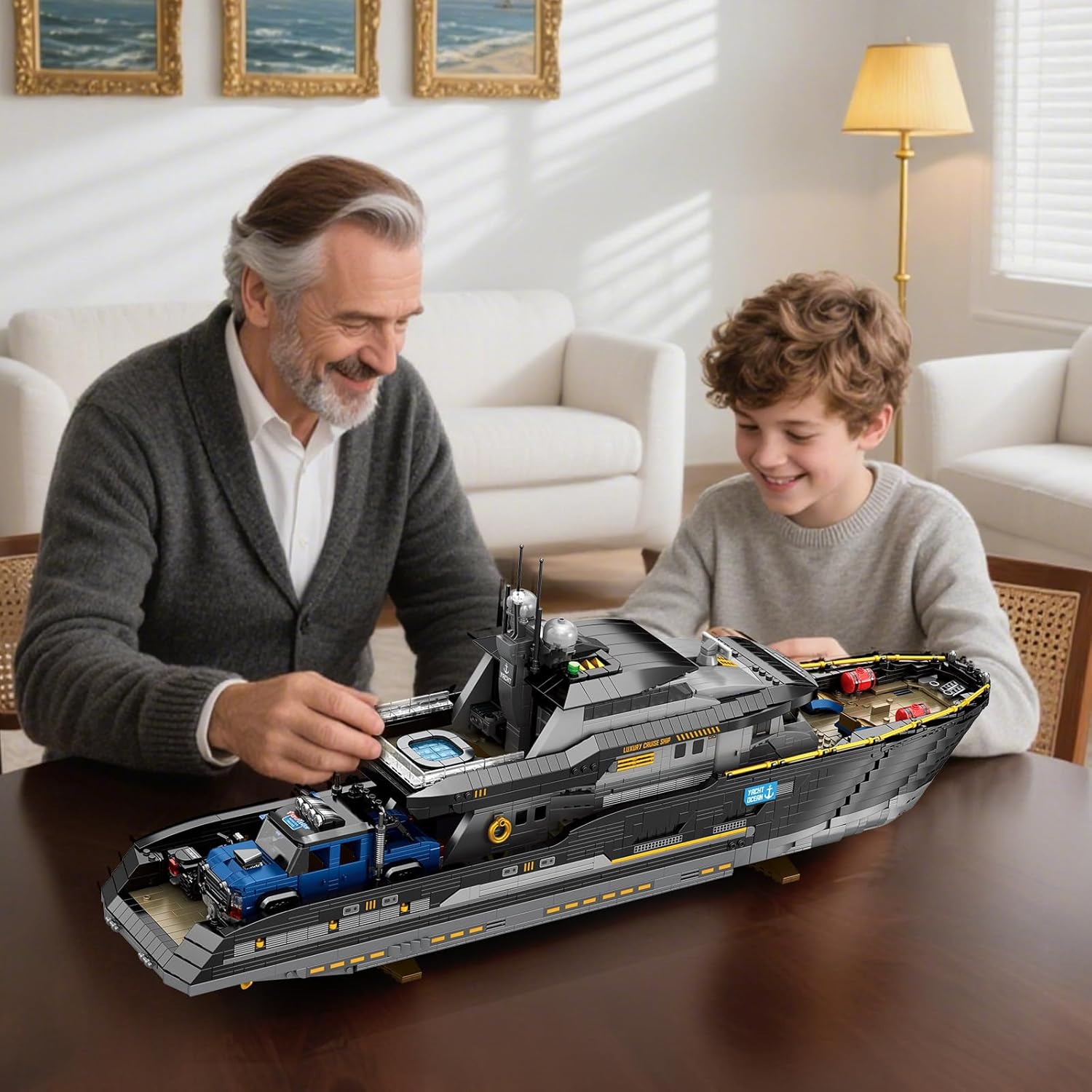 66103 Luxus-Yacht Modellbausatz, 4421 Teile