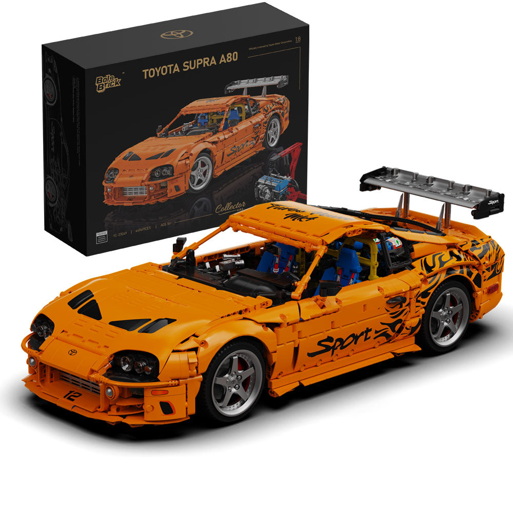 TOYOTA SUPRA A80, YC23049, MOC Auto KIemmbausteine (4508 Teile)