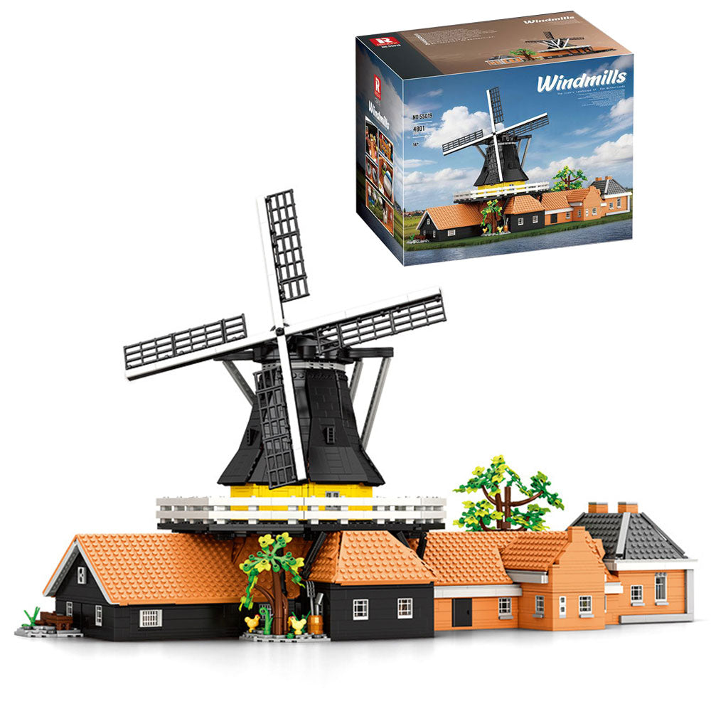 Architecture 55019  Niederländische Windmühle, 4801 Teile