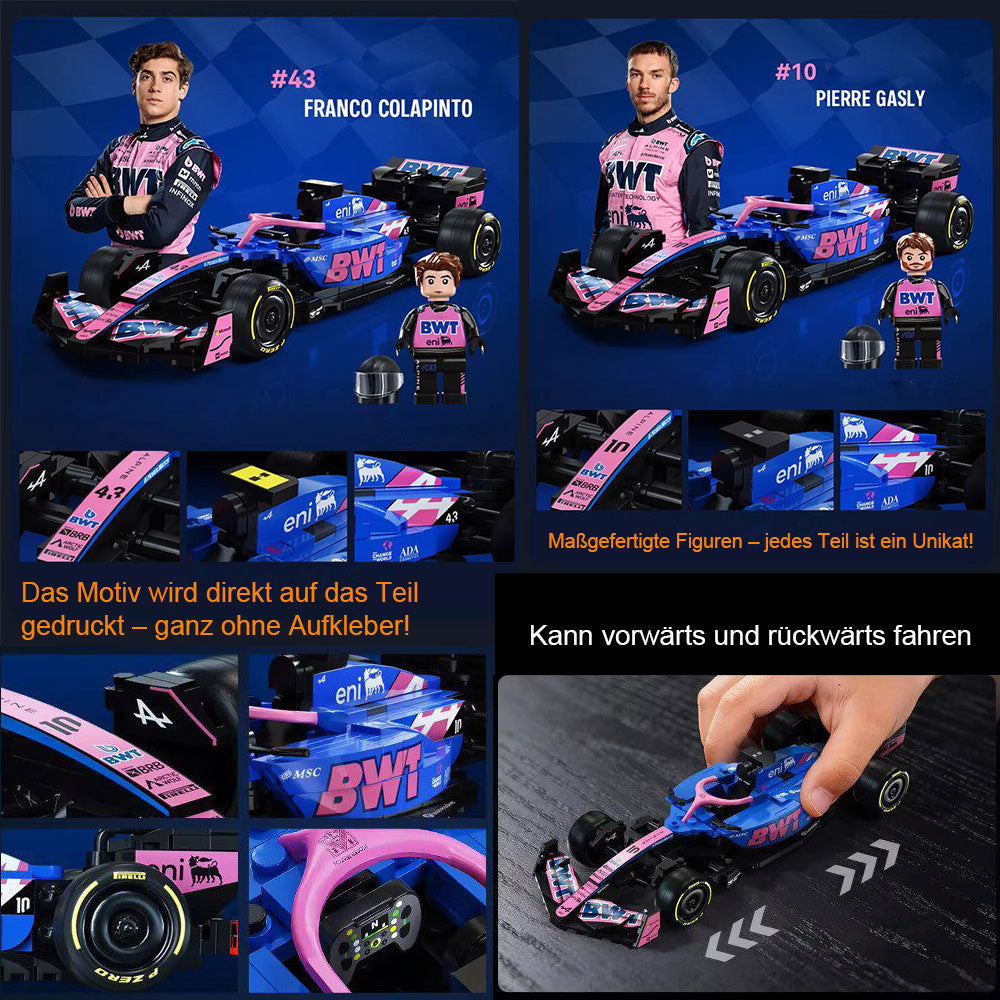 CaDA BWT ALPINE F1 Team A525 1: 24 Rennauto Modell C55024W