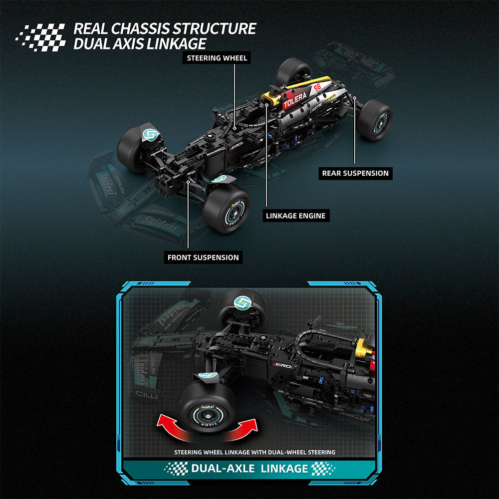 Technik 11040 Mercedes AMG Petronas F1 Team Formel 1 Auto, Technik Auto, 3470 Teile