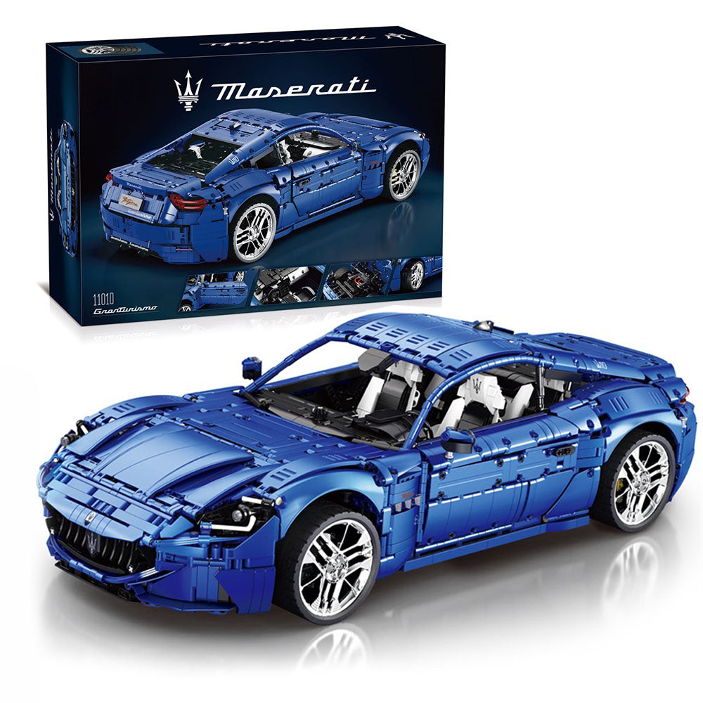 Technik Auto für Maserati Gran Turismo 110 Limitierte Auflage, 5480 KIemmbausteine Technik Sportwagen für Kinder, Erwachsene, Baumeister
