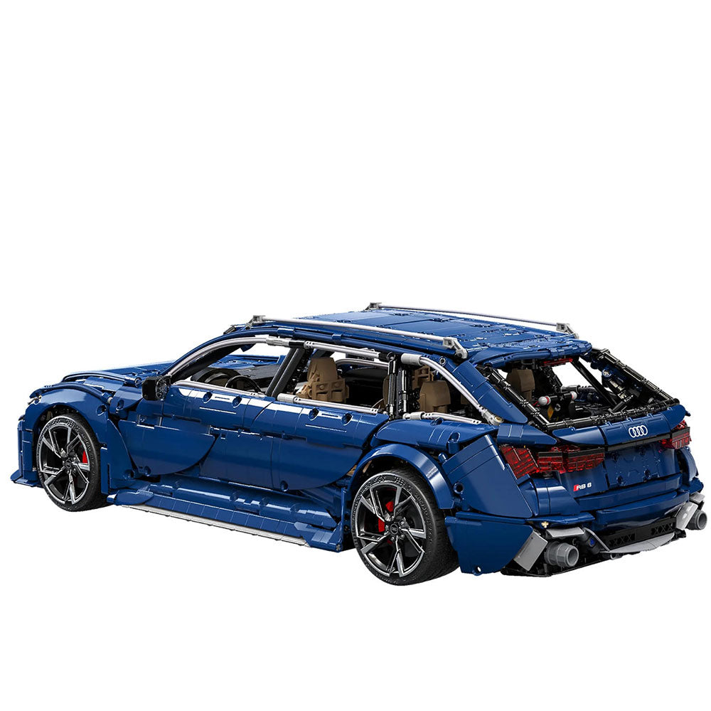 AUDI RS6 AVANT, CADA C61515W, MOC Auto KIemmbausteine (4663 Teile)