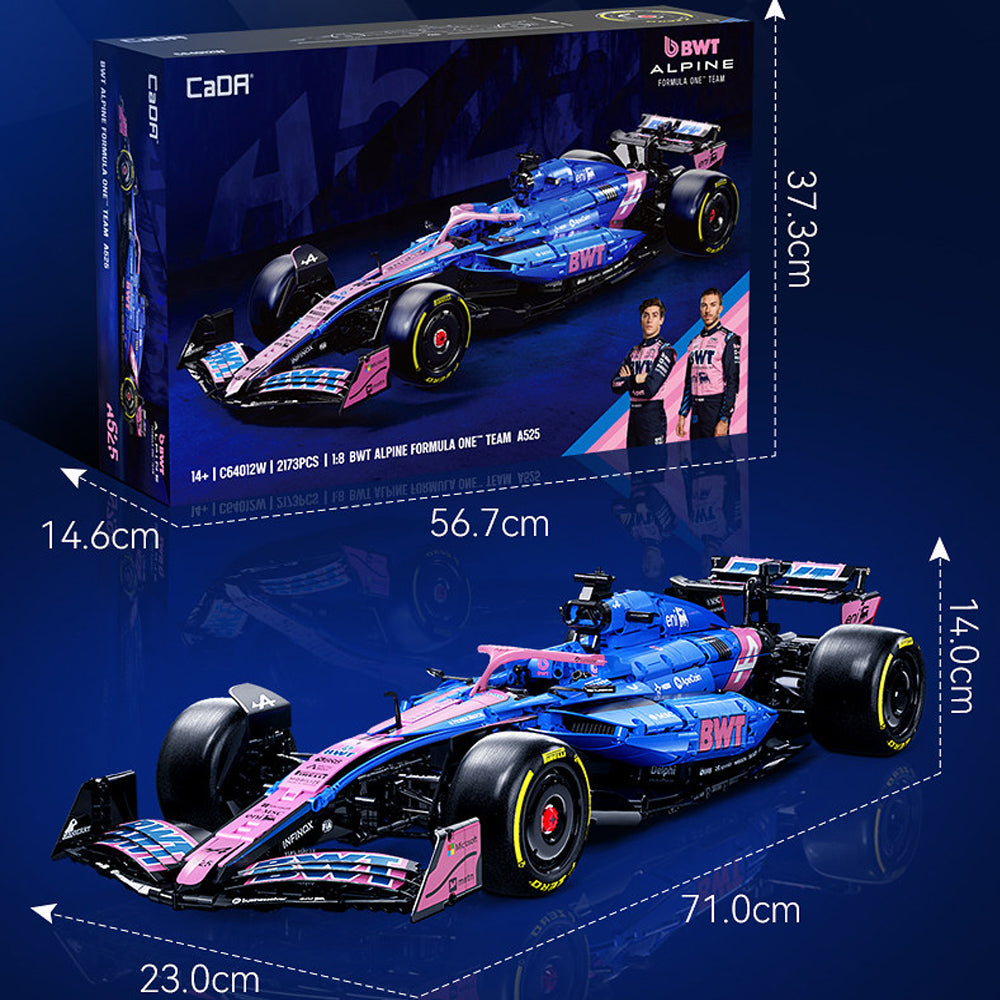 CADA F1 Auto BWT ALPINE F1 TEAM A525 C64012W