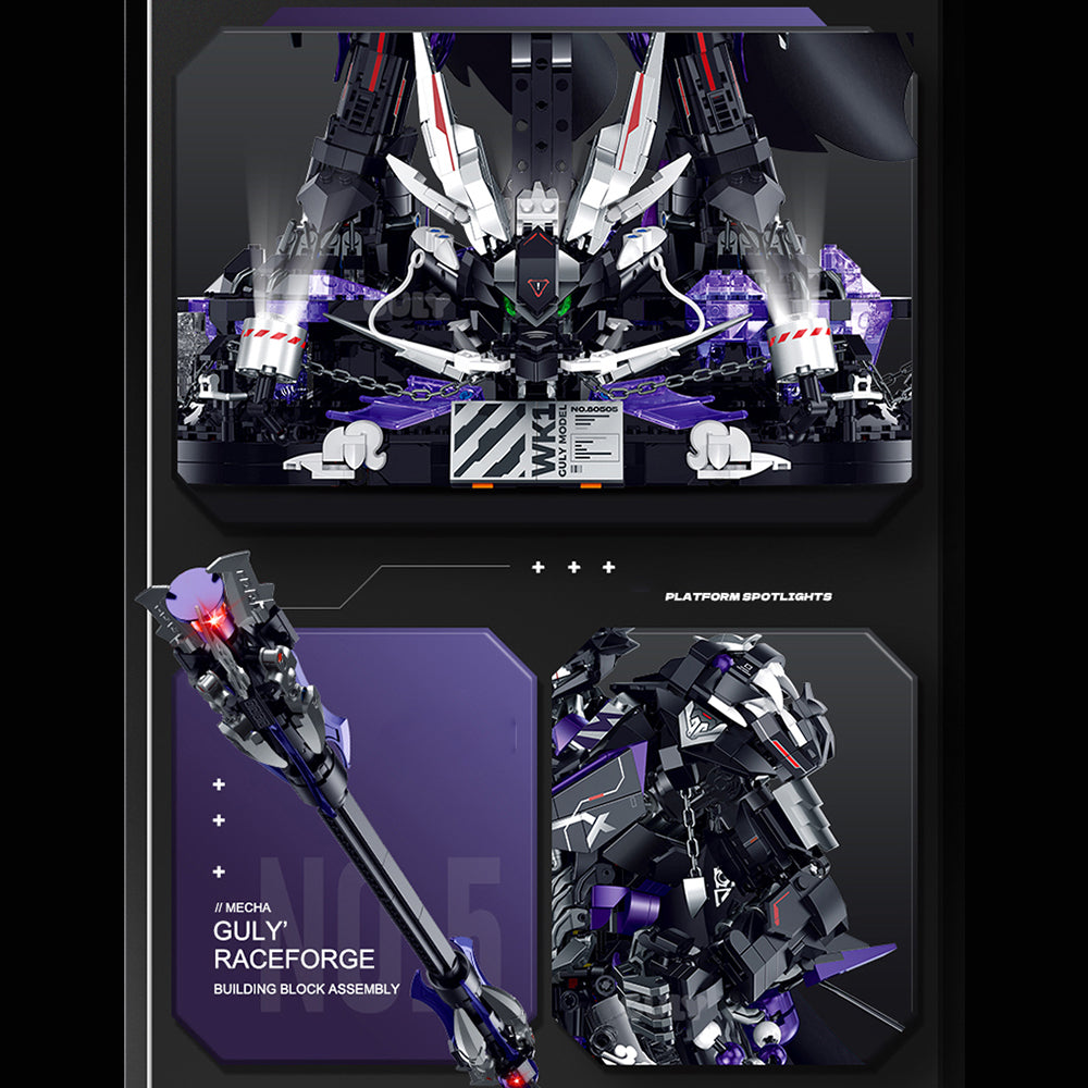 Mecha-Roboter Modellbau, Der Affenkönig-Mech Bausatz, 3571 Teile MonkeyKing-Mech Set KIemmbausteine für Kinder und Erwachsene