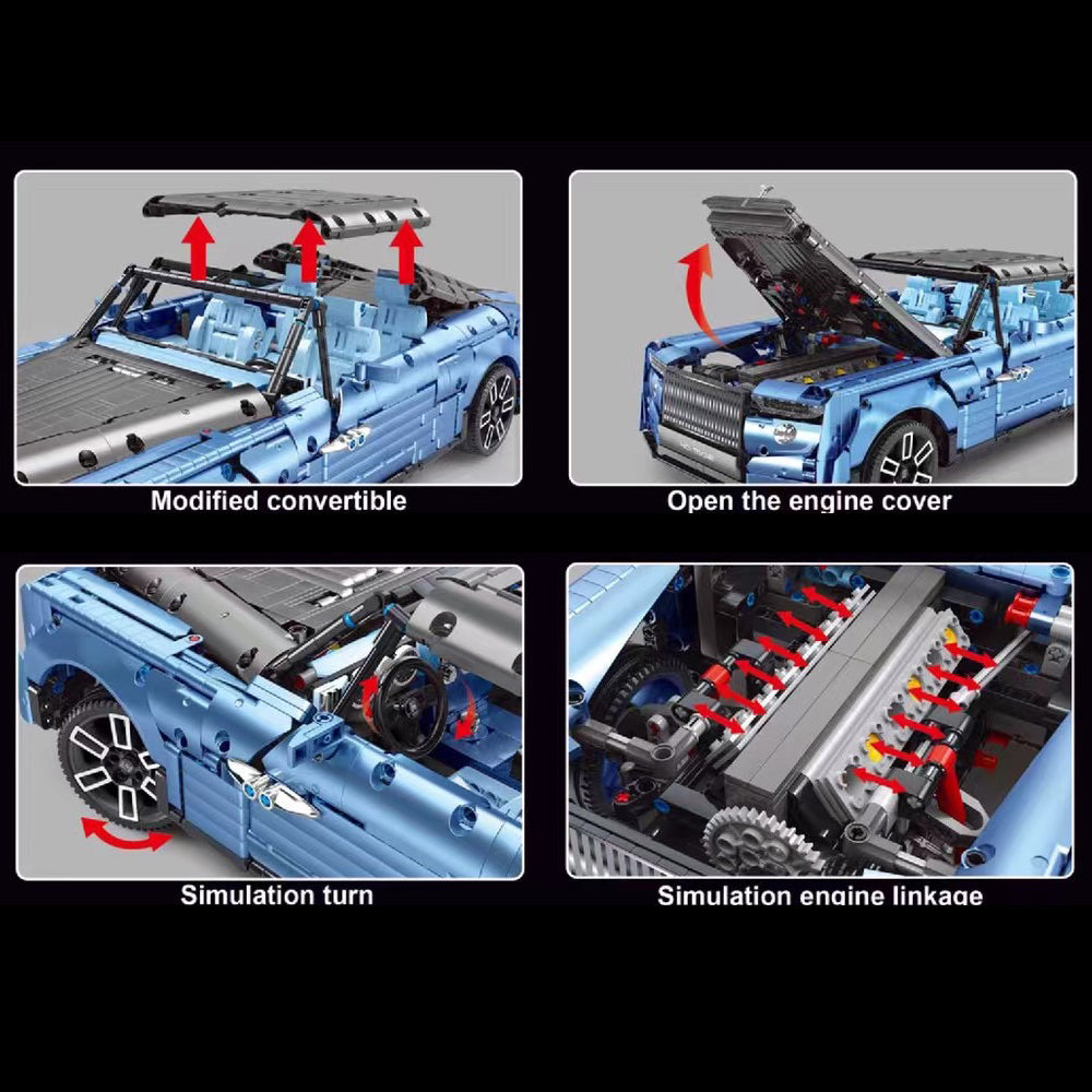 Cabrio Rolls-Royce Technik Modell